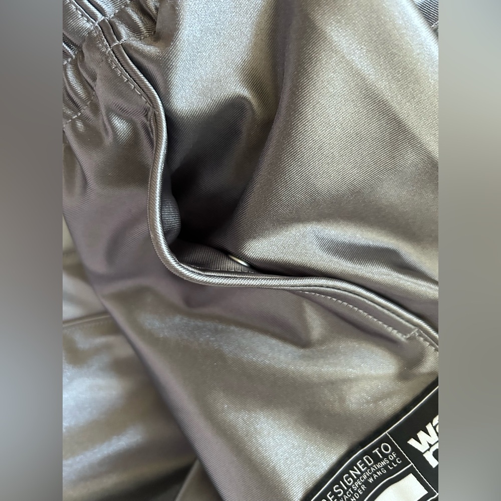 NWT Alexander Wang Satin Jersey Track Pants With Piping XS - Picture 7 of 17